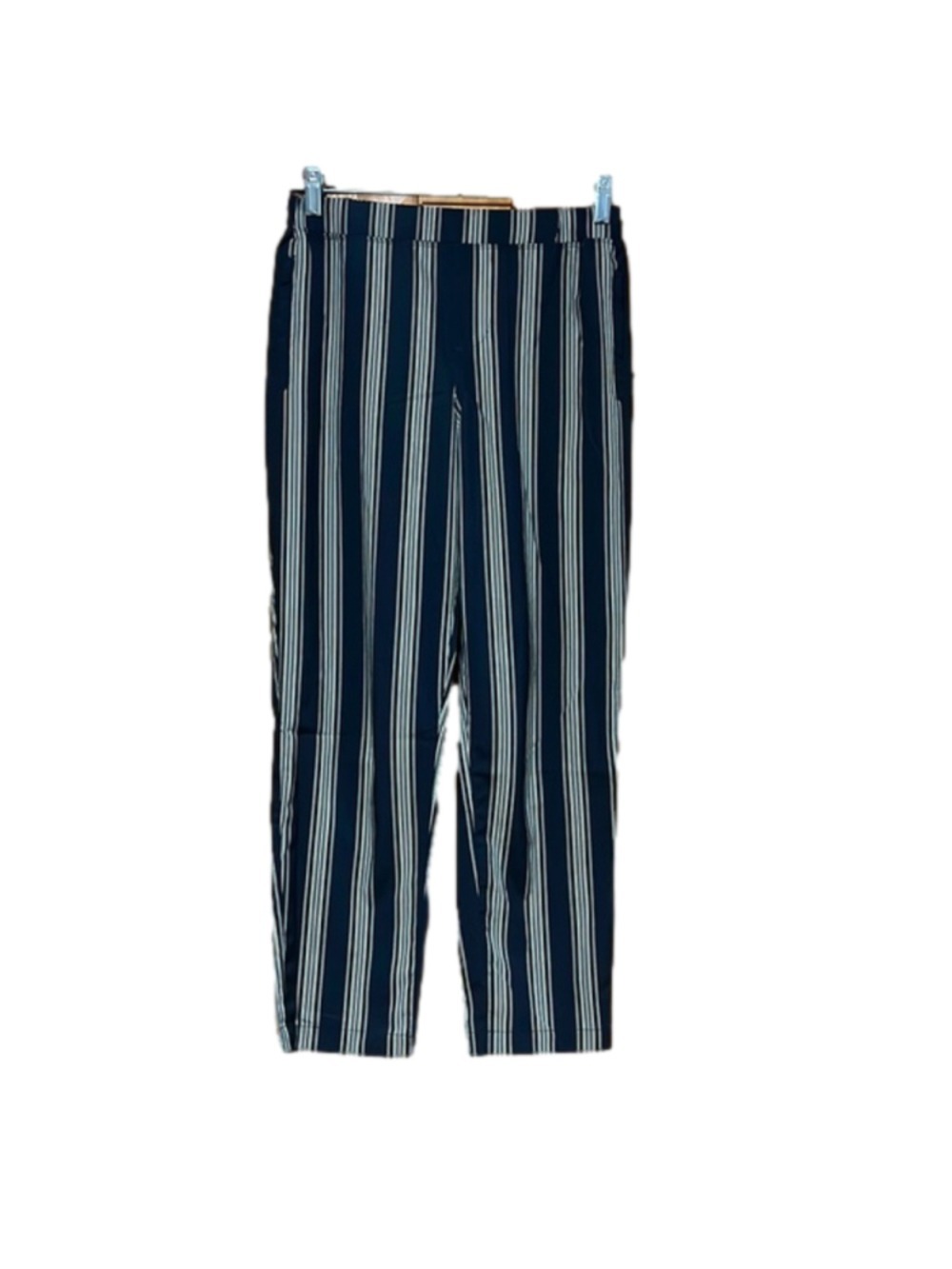 MPG Mondetta Performance Gear Blue Striped Pants Small